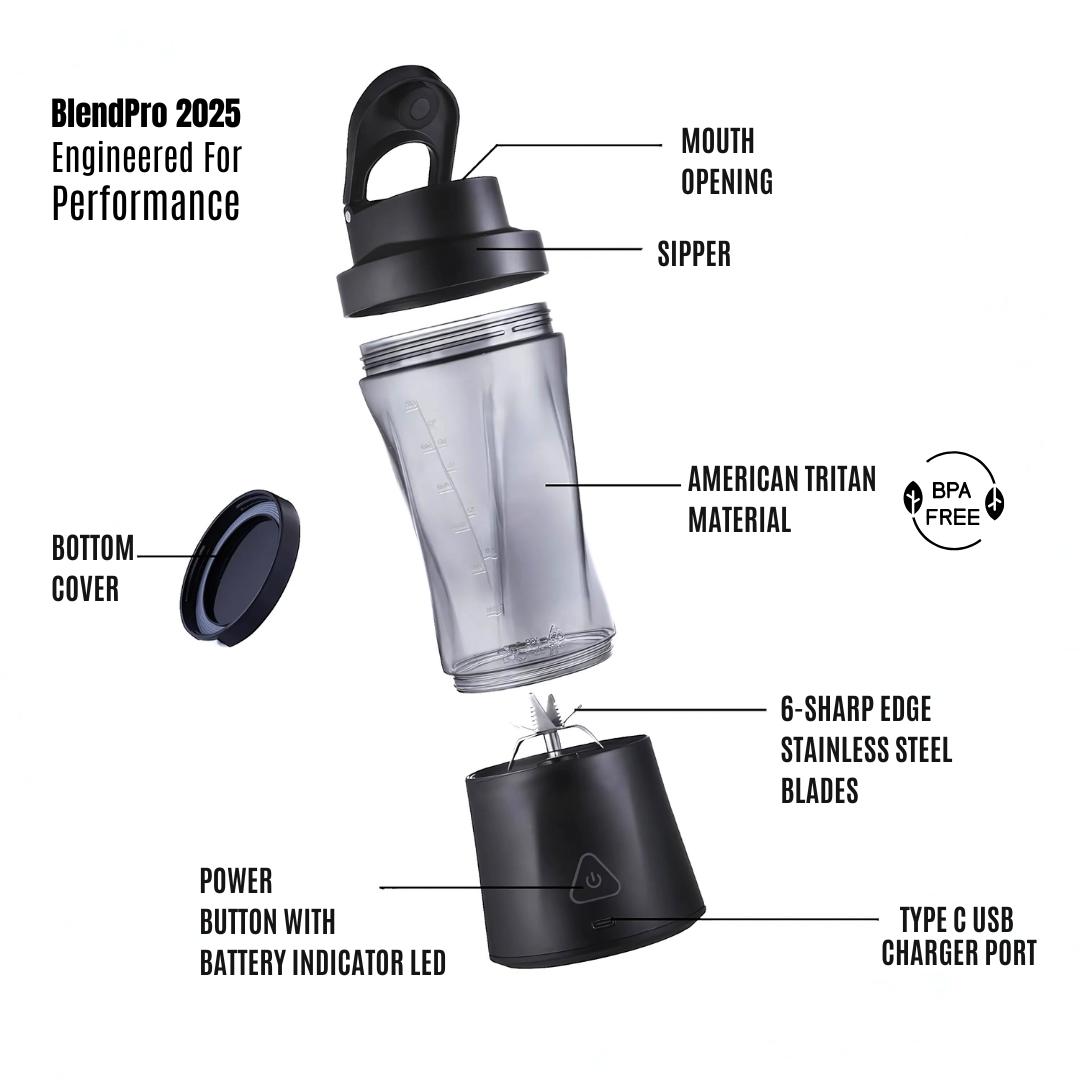 BlendPro® The Ultimate Portable Juicer & Blender