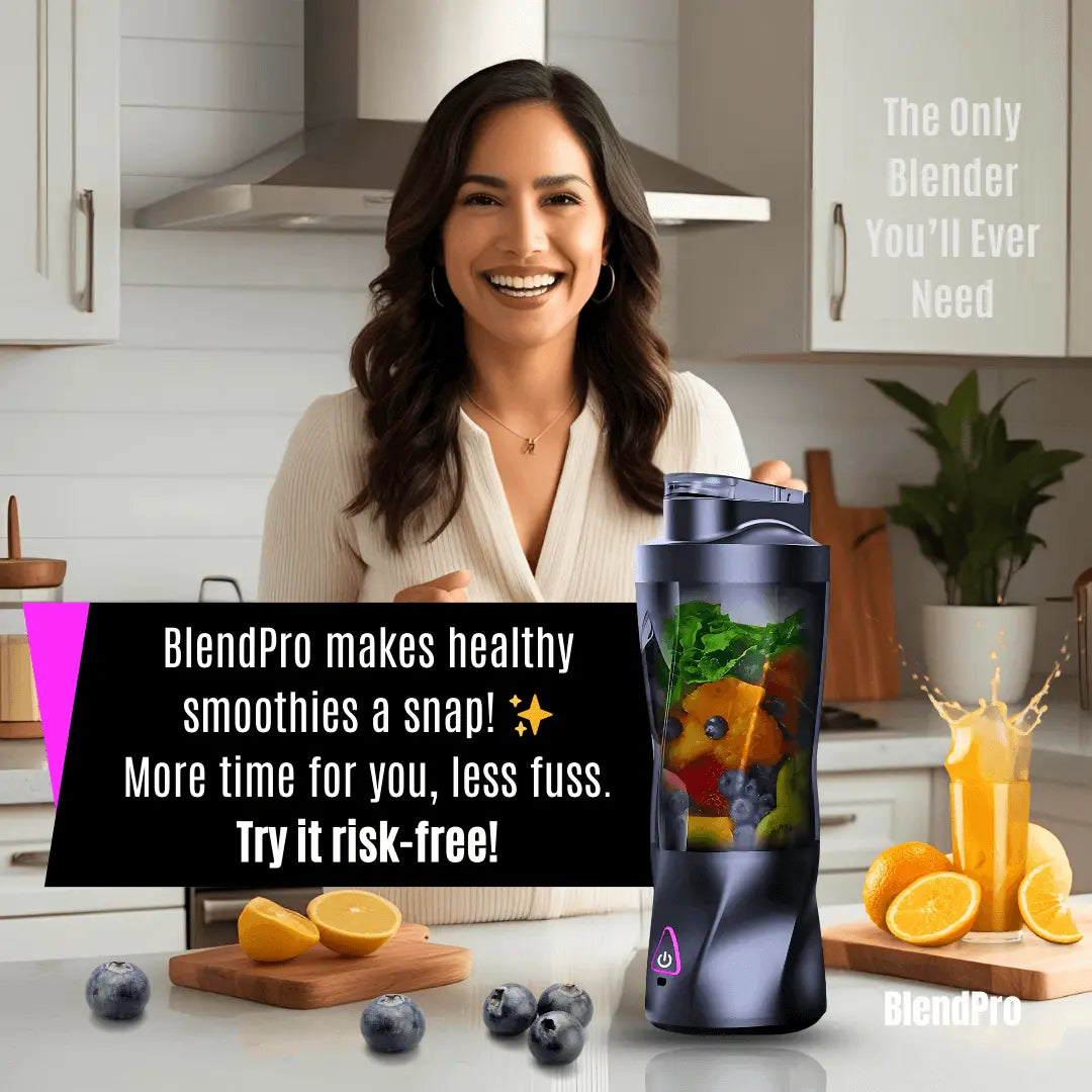 BlendPro® The Ultimate Portable Juicer & Blender
