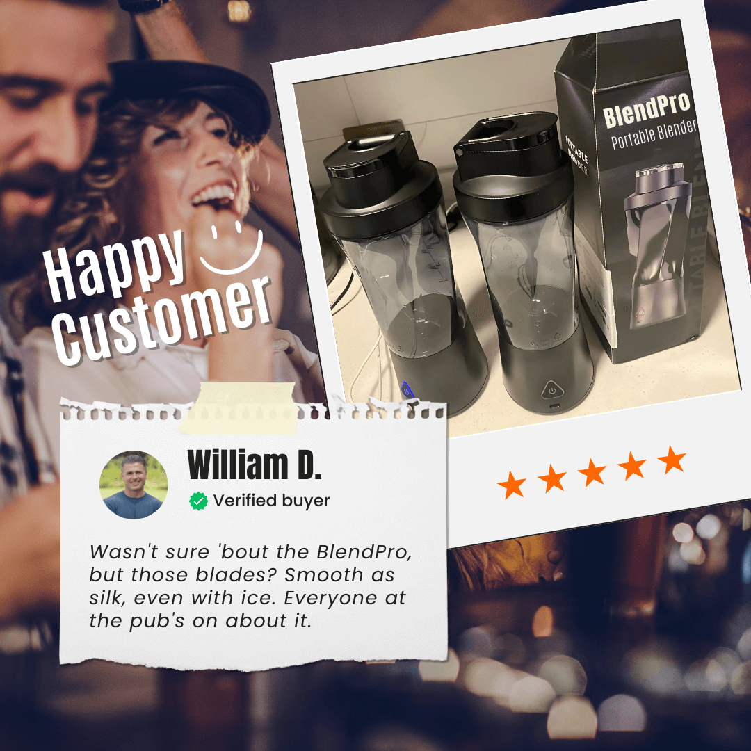 BlendPro® The Ultimate Portable Juicer & Blender